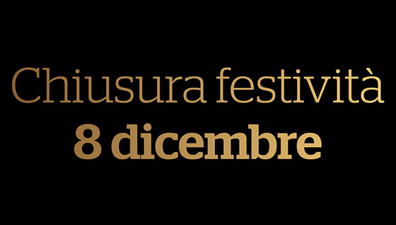 Chiusura Festività 8 dicembre