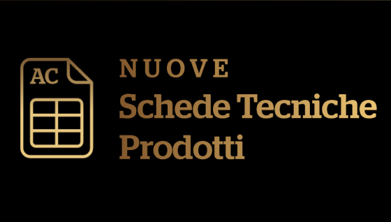 Nuove schede tecniche, tante informazioni per te